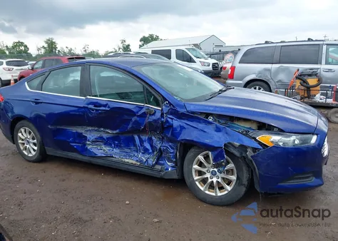 2016 Ford Fusion S из США, поврежденный, VIN 3FA6P0G78GR164251